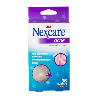 Imagem de Curativo Nexcare Acne 36 Unidades