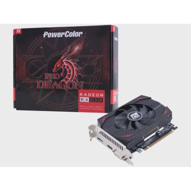 Imagem de Placa de vídeo amd PowerColor Red Dragon Radeon rx 500 Series rx 550 axrx 550 2GBD5-DH 2GB