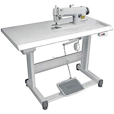 Imagem de Maquina De Costura Industrial Reta Costura tudo- completa