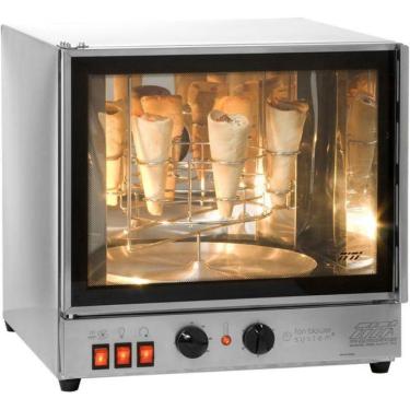 Imagem de Forno Elétrico Giratório Turbo Cone Pizza Fge-cp8 Titã 220V