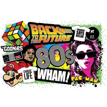 Imagem de Painel Festa Anos 80 02 150x100cm
