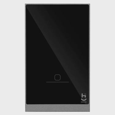 Imagem de Interruptor Inteligente 1 Tecla Conexão Zigbee Compatível com Assistente de voz, ios e Android Preto - Geonav