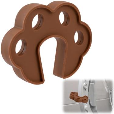 Imagem de Alpinleux Suporte de porta de máquina de lavar café, suporte de porta de arruela de carga frontal, acessórios de rolha de porta aberta para máquina de lavar louça, secadora, máquina de lavar (1 pacote