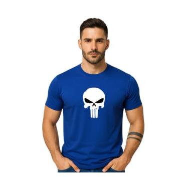 Imagem de Camisa Dry Fit Justiceiro - kyros, Azul, M