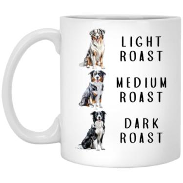 Imagem de Caneca de café pastor australiano - Presente engraçado para mãe de cães - Presente para amantes de pastor australiano Caneca de café da manhã - Copo para amantes de cães - Copo de presente de dono de