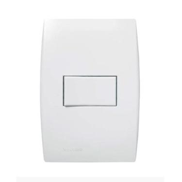 Imagem de Conjunto 1 Interruptor Simples 4x2 Ilus Siemens Soprano