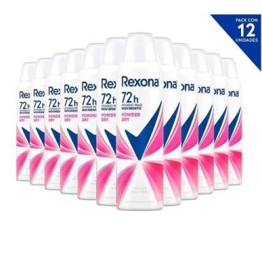 Imagem de Kit com 12 Rexona Powder Dry 150ml