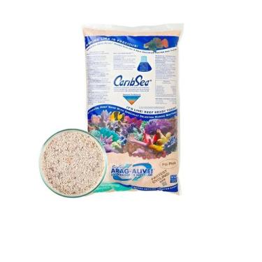 Imagem de Caribsea Substrato Aragonite Fiji Pink 15lb 6,80kg 0,5-1,5mm - Caribes