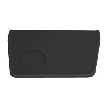 Imagem de Tapete de adulteração de café, placa de silicone antipoeira para café, tapete de fabricação de café com tampa de adulteração ferramenta de estação de tamp para cozinha (preto)