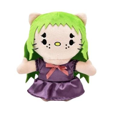 Imagem de Boneca de Pelúcia Gato Anime Hello Selena - Brinquedo Macio e Encantad
