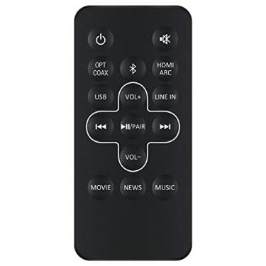 Imagem de EN205A6H Controle remoto substituído para Hisense 2.0 Channel Sound Bar Home Theater System HS205