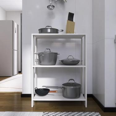 Imagem de Balcão de Cozinha Armário Compacto Movlar - Mod.0705 (Branco)