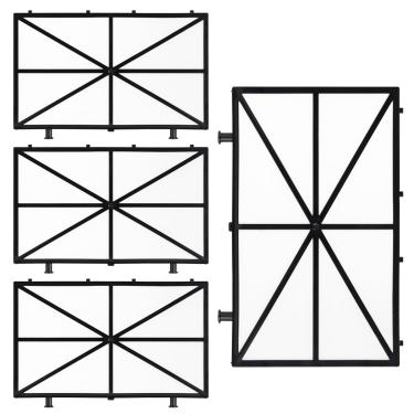 Imagem de WuYan 4 filtros de limpeza de piscina compatíveis com Dolphin M500, M200, M400, Wave 90, ve 65, Oasis Z5, Sigma, C3, C4, Nautilus CC Plus, Part 9991433-R4