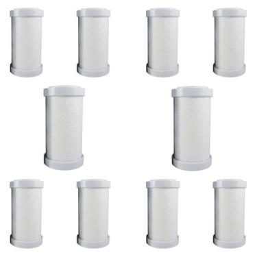 Imagem de Kit Com 10 Elementos Filtrantes Lisos 5" Com Acabamento - MPF