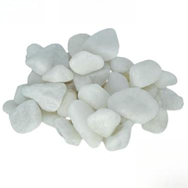 Imagem de Pedra Dolomita seixo branco 5 kilos(N2)