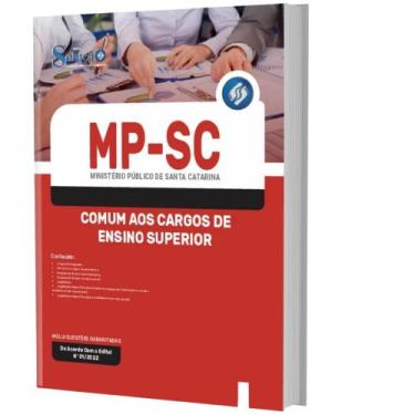 Imagem de Apostila Mp Sc - Comum Aos Cargos De Ensino Superior - Editora Solucao