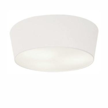 Imagem de Plafon Cone Vivare Md-3004 Cúpula em Tecido 15/50x40cm - Bivolt, Branc