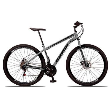 Imagem de Bicicleta Aro 29 Shimano Traseiro Aço 21 Velocidades Marchas Cor:grafite