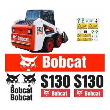 Imagem de Kit Adesivos - Bobcat S130 - Spts