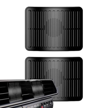 Imagem de Defletor De Para Ventilação Automóvel | Guia De Ar Para Ventilação De Ar Condicionado,2 Peças Desmontável com Clipe para Minivan, Sedan, Táxi, Auto, Bebé e