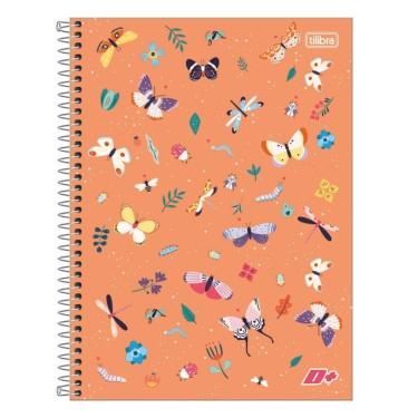 Imagem de Caderno Espiral Capa Dura Universitário 20 Matérias D+ Feminino 400 Folhas D+ 4