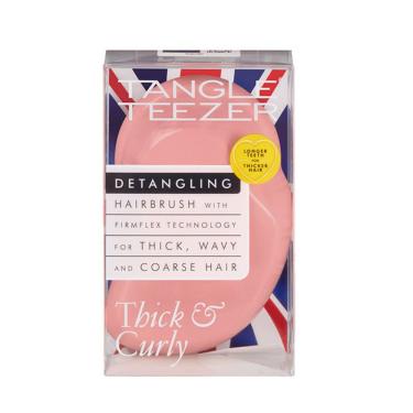 Imagem de Escova de Cabelo Tangle Teezer The Original Thick e Curly Pink Punch 1 Unidade