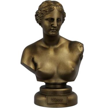 Imagem de Estátua Busto Vênus de Milo (Cor Ouro Velho)