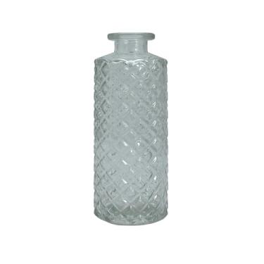 Imagem de Bud Vasos, pequenos vasos de vidro vintage para flores, vasos florais rústicos decorativos, mini vaso floral de mesa para decoração de casa, eventos e visual vintage