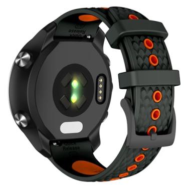 Imagem de OVERSTEP Pulseira de relógio Garmin Forerunner 245/Forerunner 645, pulseiras de substituição de 20 mm para relógio inteligente Venu/Venu SQ/Venu SQ2/Venu 2 Plus/Forerunner 158/165/55/Vivoactive 3