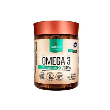 Imagem de Ômega 3 TG Ultra Concentrado 120 Cápsulas Nutrify, 168g, Sem sabor