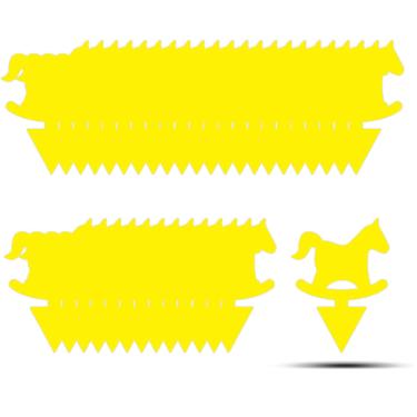 Imagem de 36 peças armadilhas pegajosas para moscas de frutas, armadilhas para mosquitos, mosquitos, mosquitos, mosquitos, insetos voadores, plantas domésticas, presentes (formato de balancim)