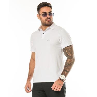 Imagem de Camisa Polo Branca Adonis-Masculino