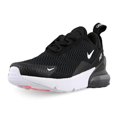 Imagem de Nike Kids Boy's Air Max 270 (Little Kid) Black/White/Anthracite 11.5 Little Kid M