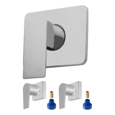 Imagem de 1 Monocomando Chuveiro DocoI Lux Matte+2 Valencia Escovado