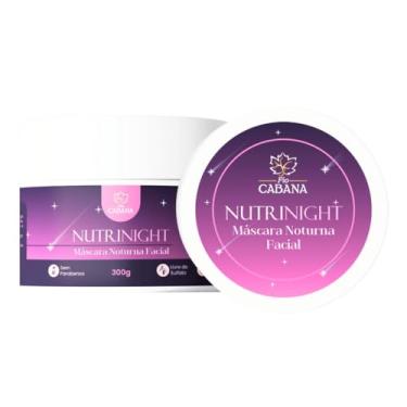 Imagem de Máscara Noturna Facial NutriNight Fio Cabana 300g | Hidratação Profunda, Renovação e Luminosidade