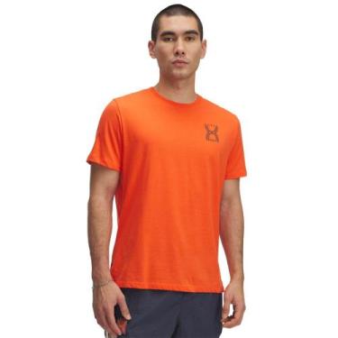 Imagem de Camiseta de Corrida Under Armour Run 96 Masculina, Vermelho, M