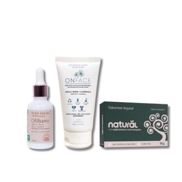 Imagem de Skincare Vegano: Sabonete + Esfoliante + Sérum Olíbano