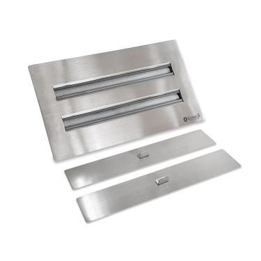 Imagem de Lareira Ecológica Álcool Classe A - Queimador Duplo