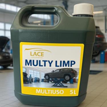 Imagem de Multy Limp Biodegradável 5L LACE - Facilitie Limpador de Uso Geral - L