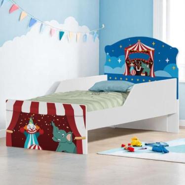 Imagem de Cama Infantil Tick Circo Picadeiro Com Colchão - Mais de Casa
