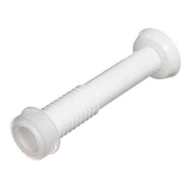 Imagem de Tubo De Ligação Sanfonado Vaso Sanitário Branco - Astra