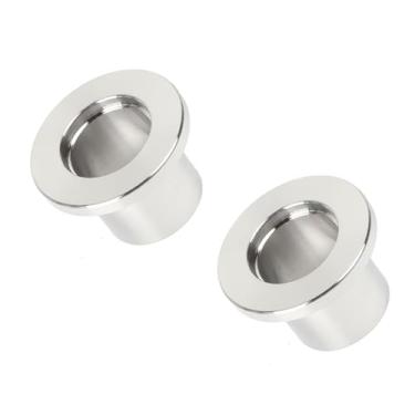 Imagem de QMINOX 304 Aço Inoxidável Meio Bico Aspirador NW KF16 Flanges de Solda KF16 Comprimento 20 mm Meio Bico Pacote com 2