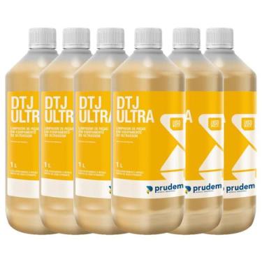Imagem de DTJ Ultra Detergente Limpeza de Joias em Ultrassom 1L -kit 6 - Prudem 