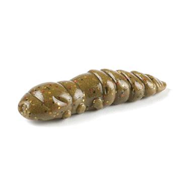 Imagem de Iscas macias de plástico macio Larva 38 mm/18 peças flutuantes de água doce iscas de silicone macio