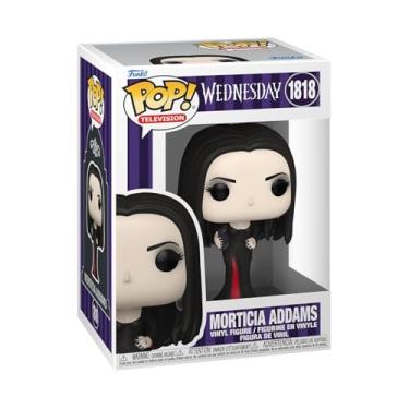 Imagem de Funko Pop! TV: Wednesday - morticia - Merlina - figura de vinil colecionável - ideia de presente - mercadoria oficial - brinquedos para crianças e adultos - televisão Fans - boneco para colecionadores