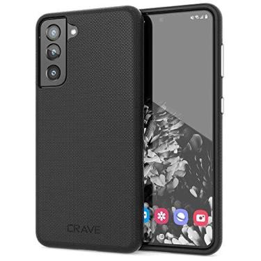 Imagem de Capa de telefone Crave Dual Guard para Samsung Galaxy S21 - preta