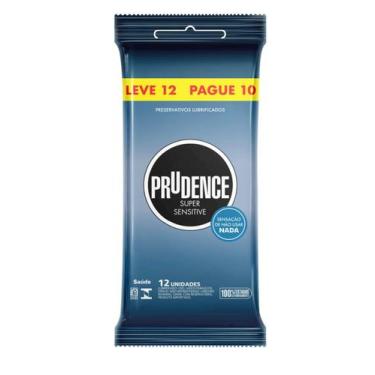 Imagem de Preservativo Camisinha Super Sensitive Leve12 Pg10 Prudence