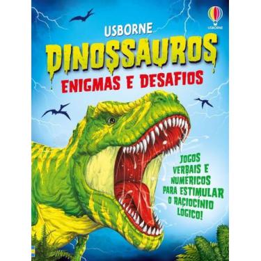 Imagem de Livro - Dinossauros: enigmas e desafios