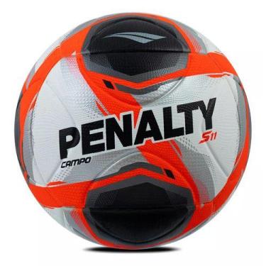 Imagem de Bola Campo Penalty S11 R2, Branco, Laranja, Preto, ST