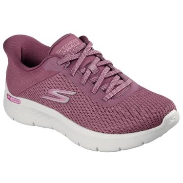 Imagem de Skechers Tênis feminino Go Walk Flex, borgoña, 37.5 EU